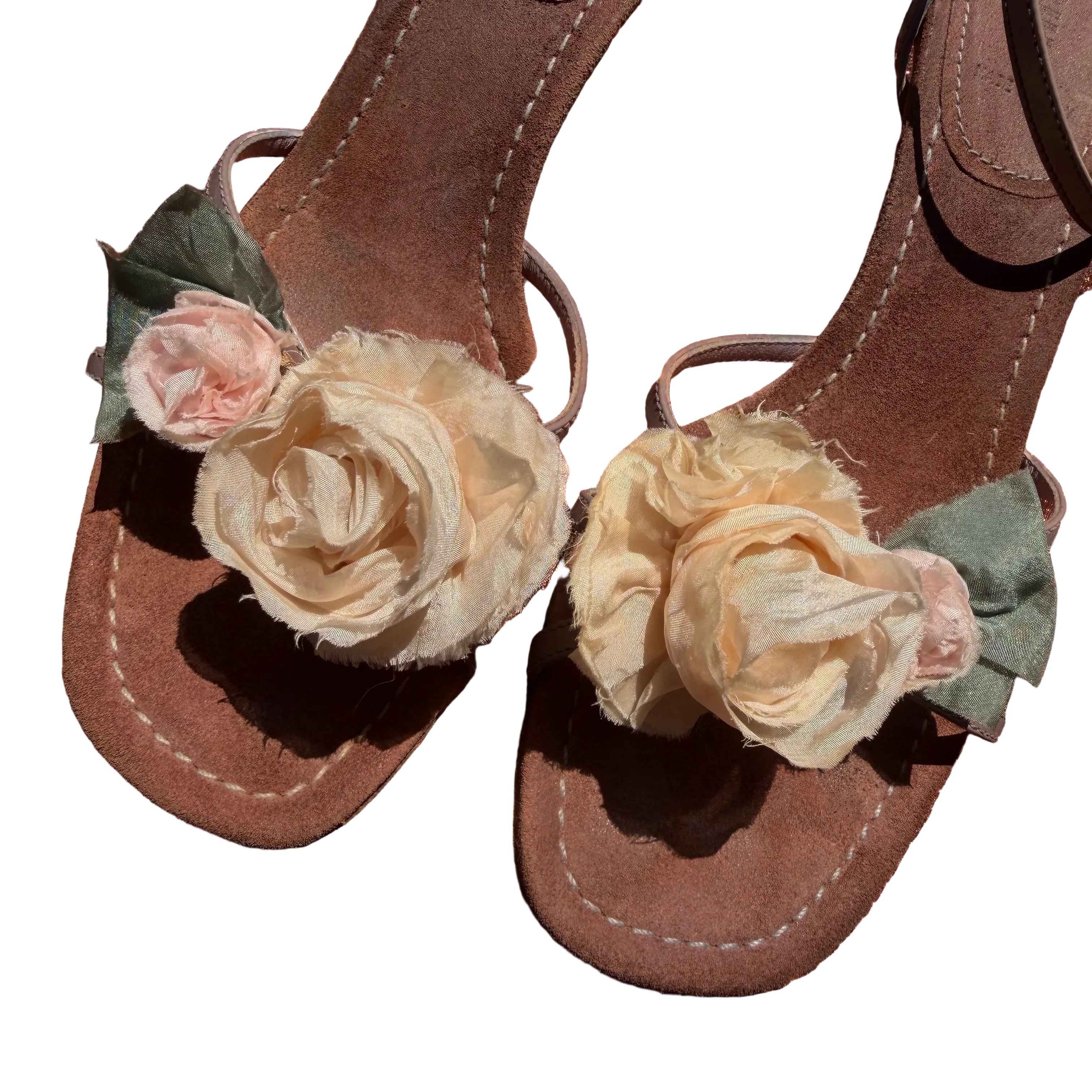 Miu Miu Floral Sandals – RARE Archive Piece | Early 2000s | Size 39