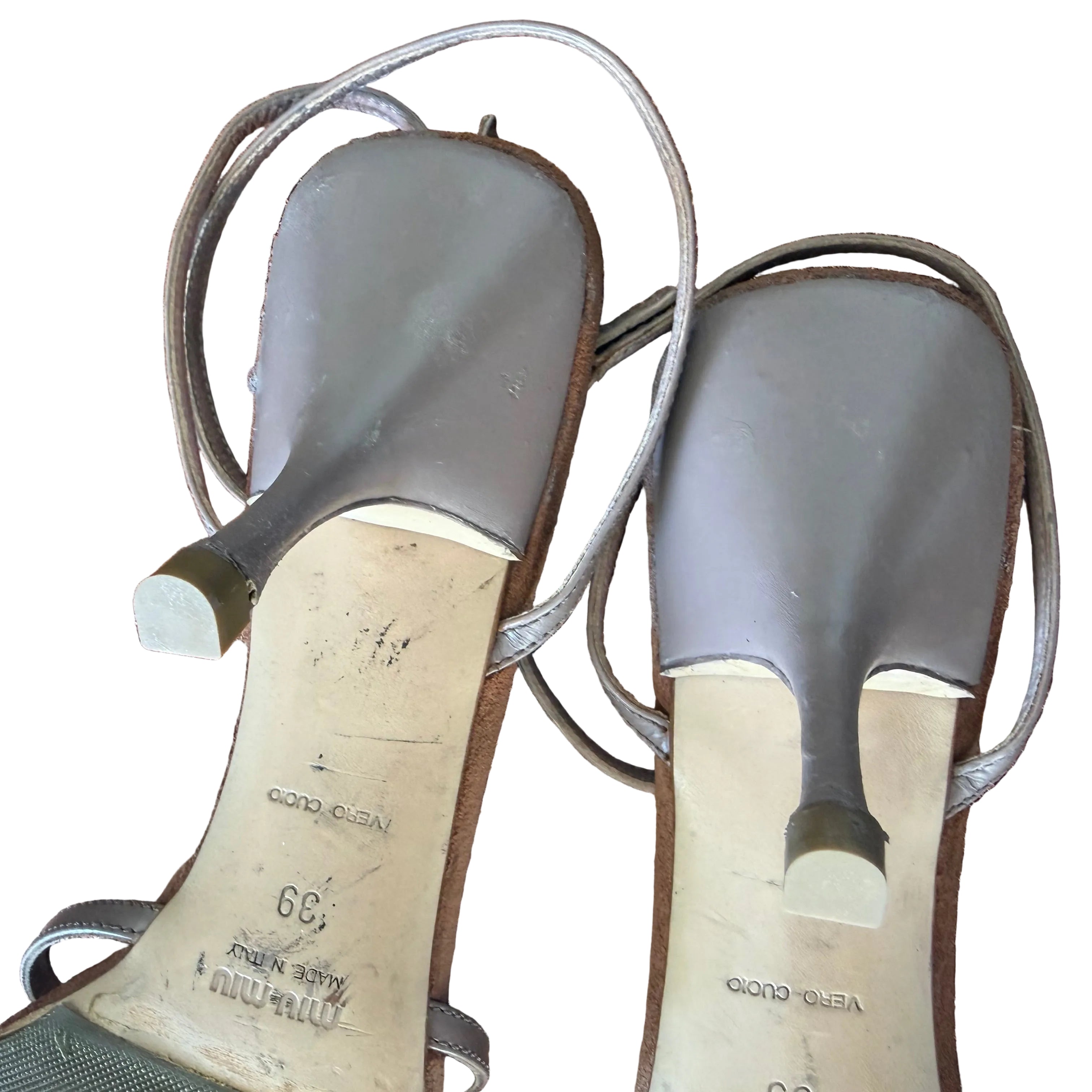 Miu Miu Floral Sandals – RARE Archive Piece | Early 2000s | Size 39