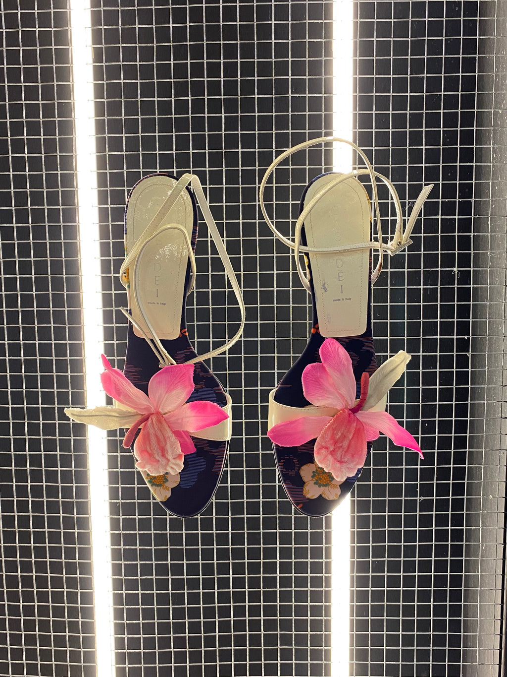 Sandali Casadei vintage flowers
