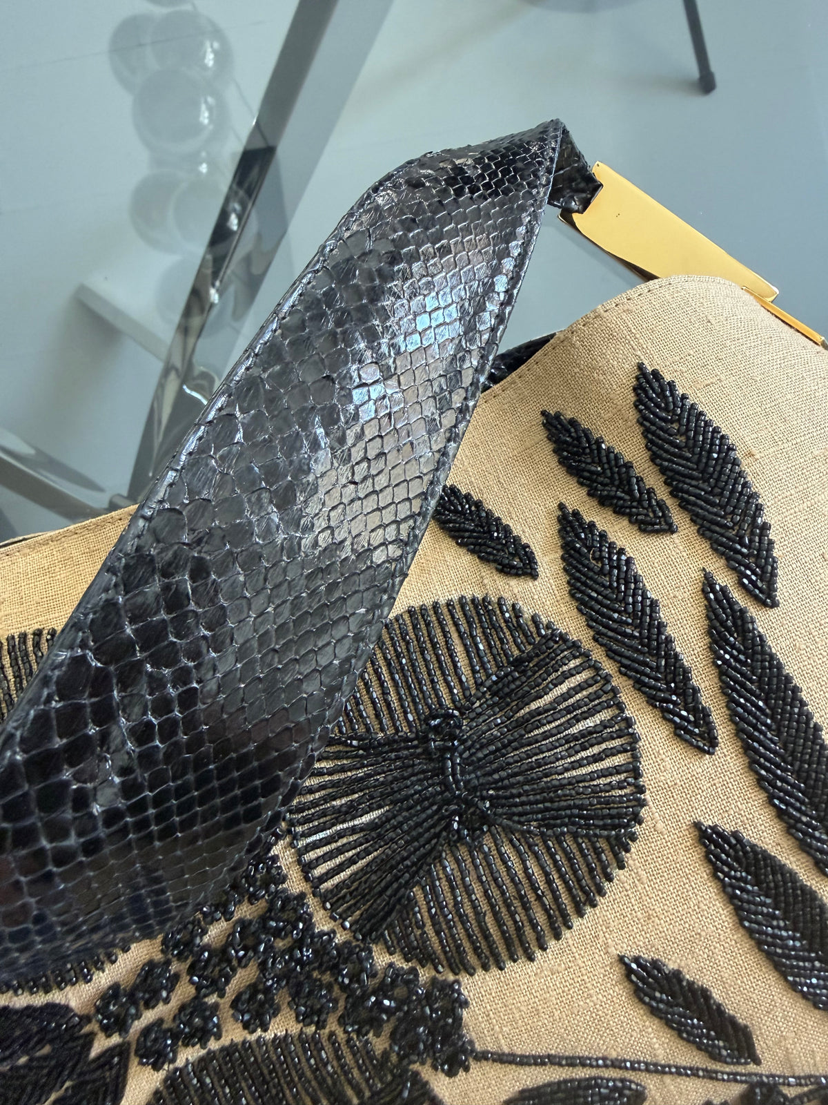 Rara Borsa Fendi Vintage ricamata