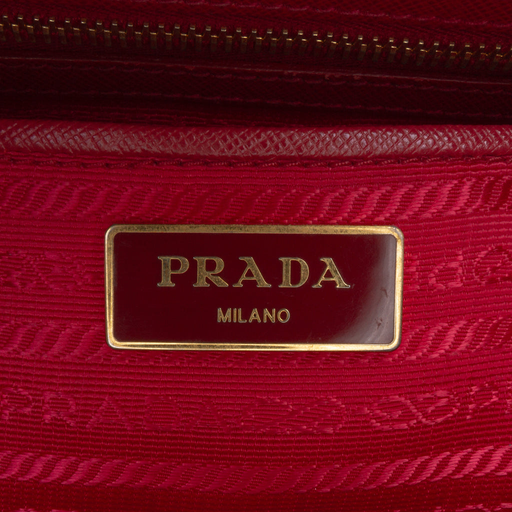 Prada Saffiano Lux  Bowler Bag