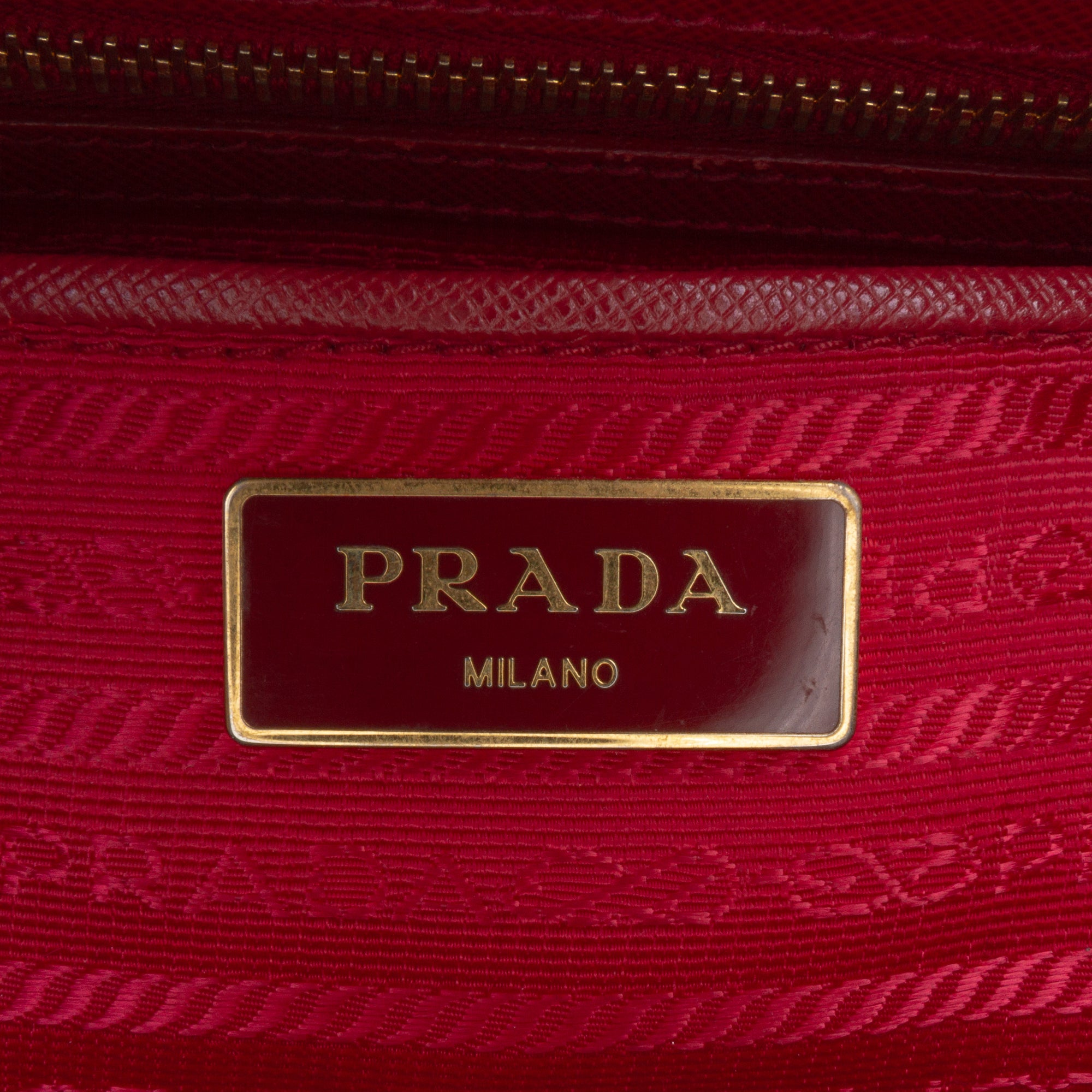 Prada Saffiano Lux  Bowler Bag