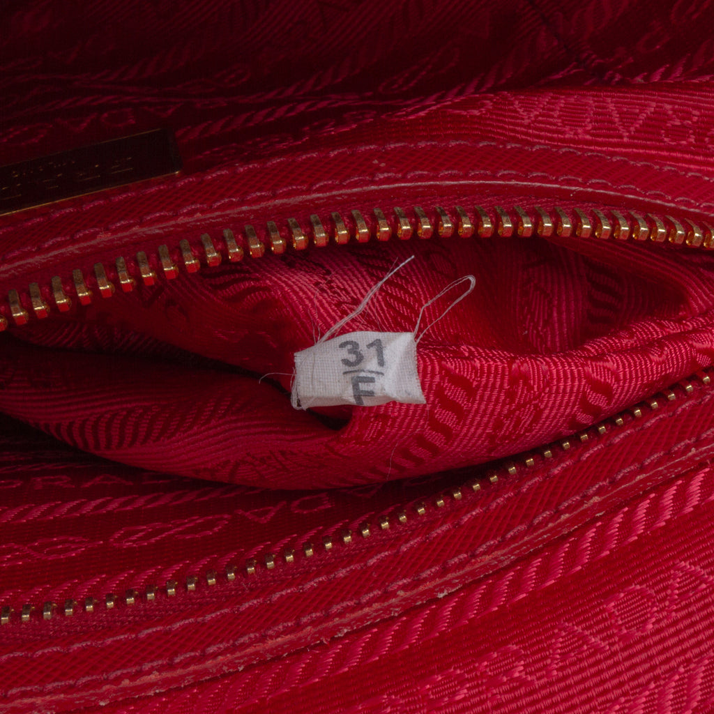 Prada Saffiano Lux  Bowler Bag