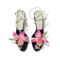 Sandali Casadei vintage flowers