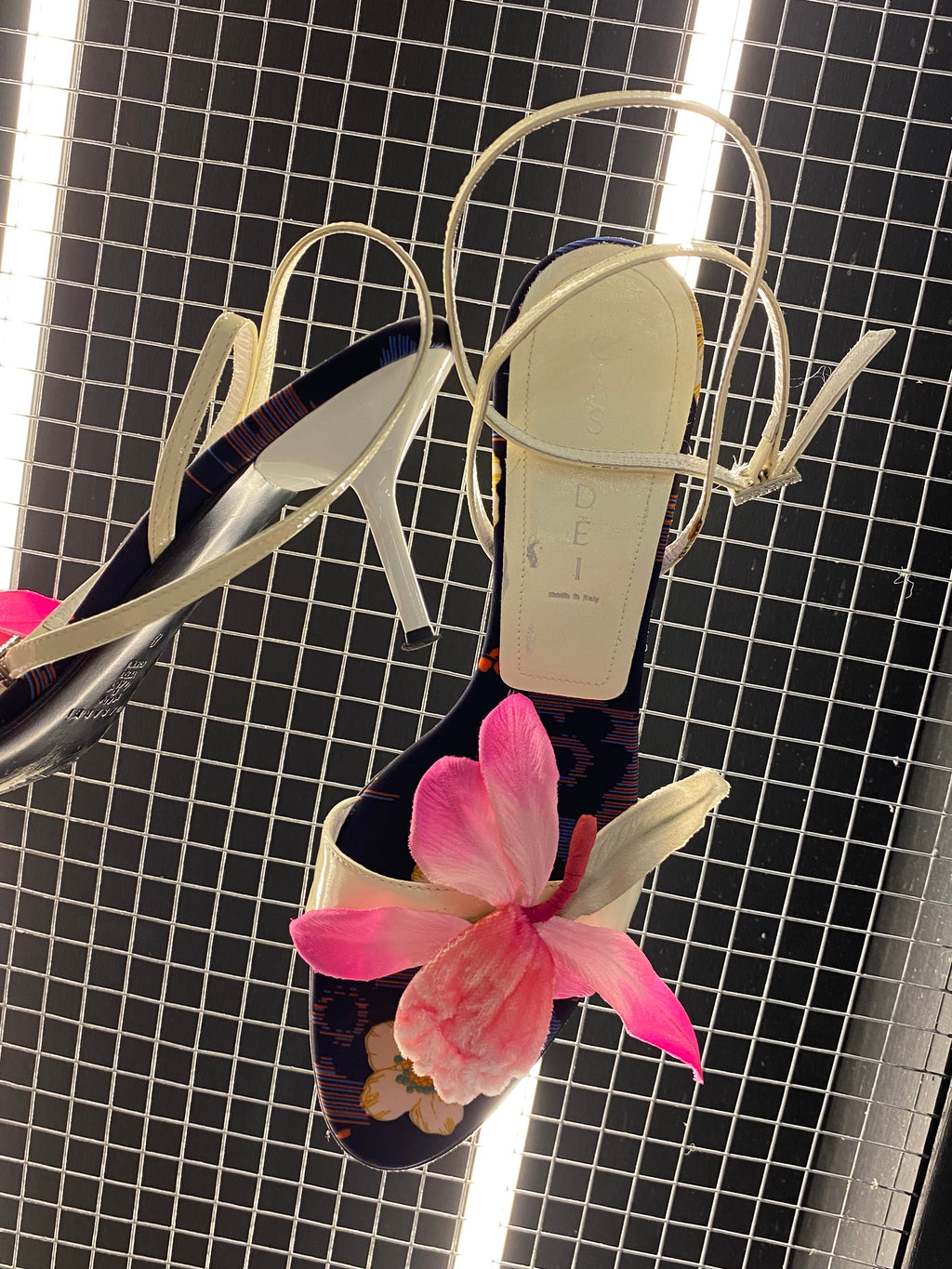 Sandali Casadei vintage flowers