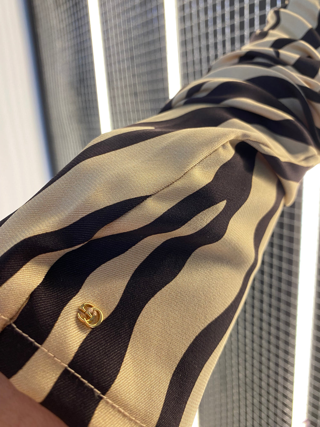 Gucci Guanti Animalier in seta