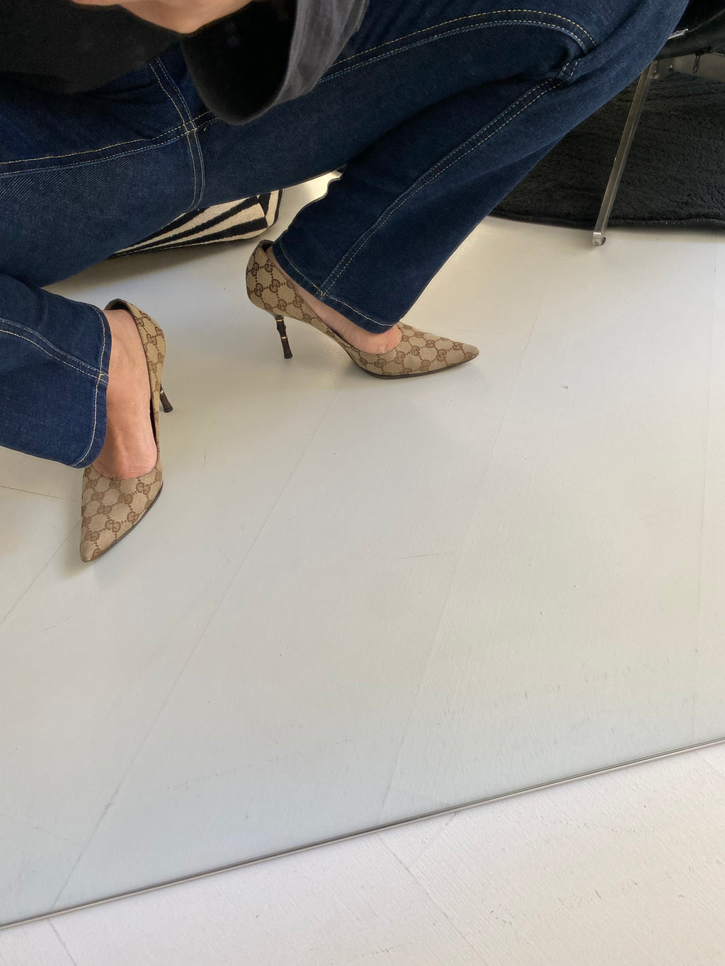 Gucci Monogram Bamboo Heels – EU 39 Era Tom Ford