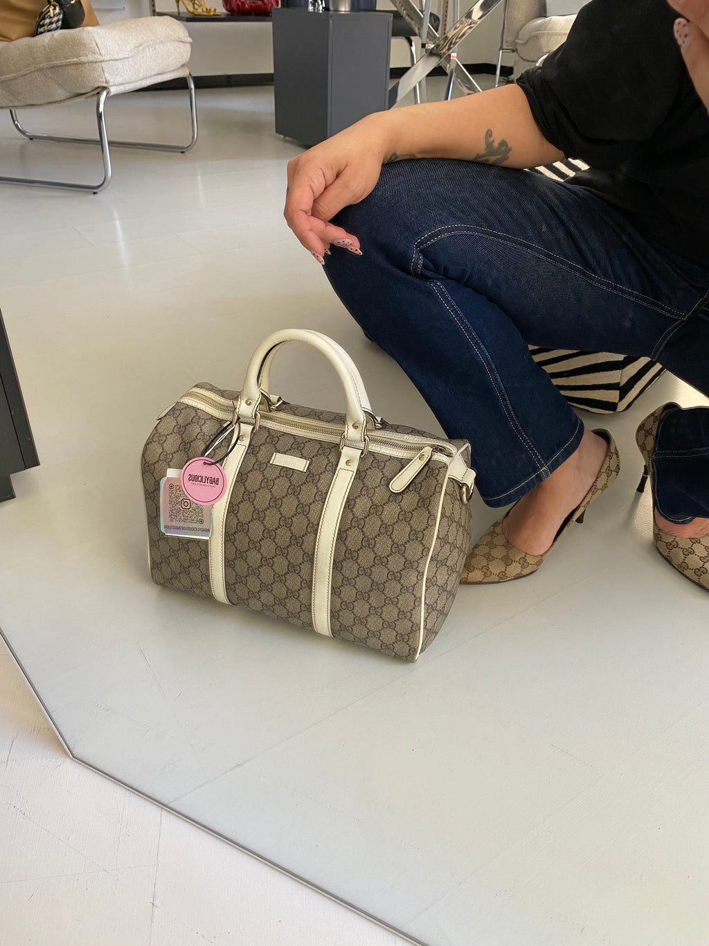 Gucci Monogram Bamboo Heels – EU 39 Era Tom Ford