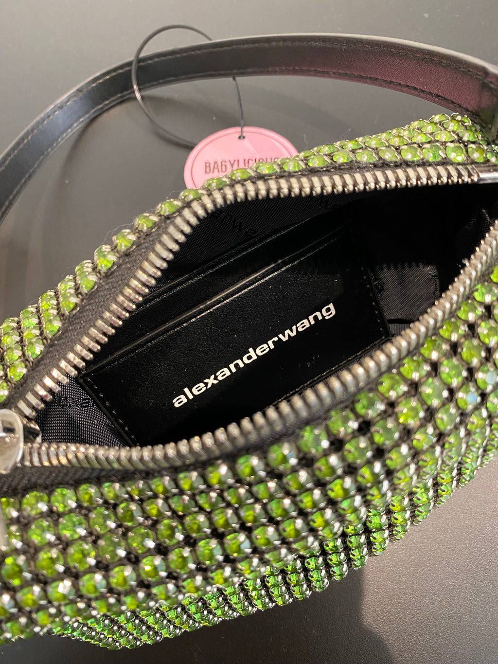 Alexander Wang Heiress Crystal Mesh