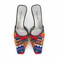 Sergio Rossi Mules Ricamate Vintage