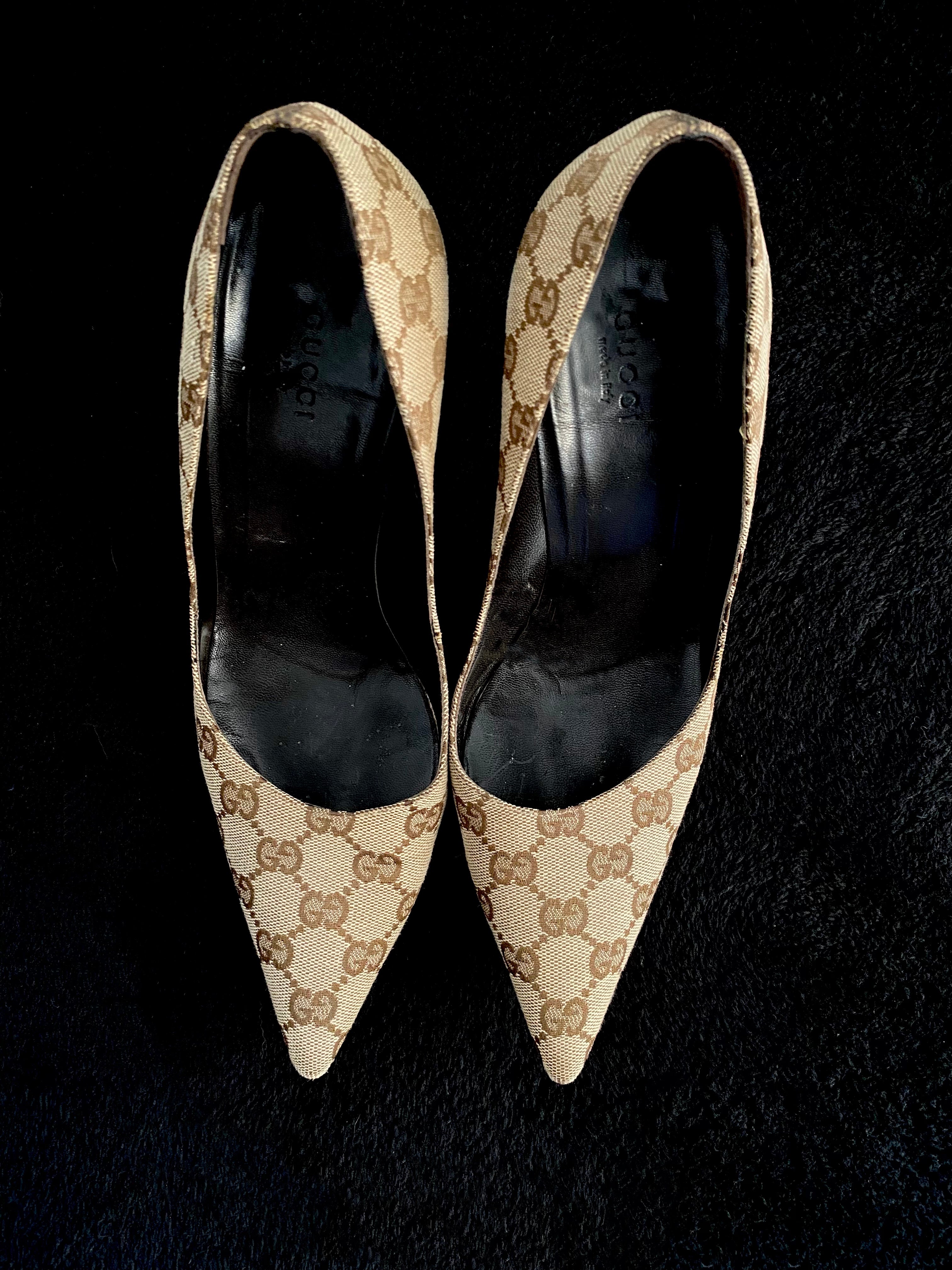 Gucci Monogram Bamboo Heels – EU 39 Era Tom Ford