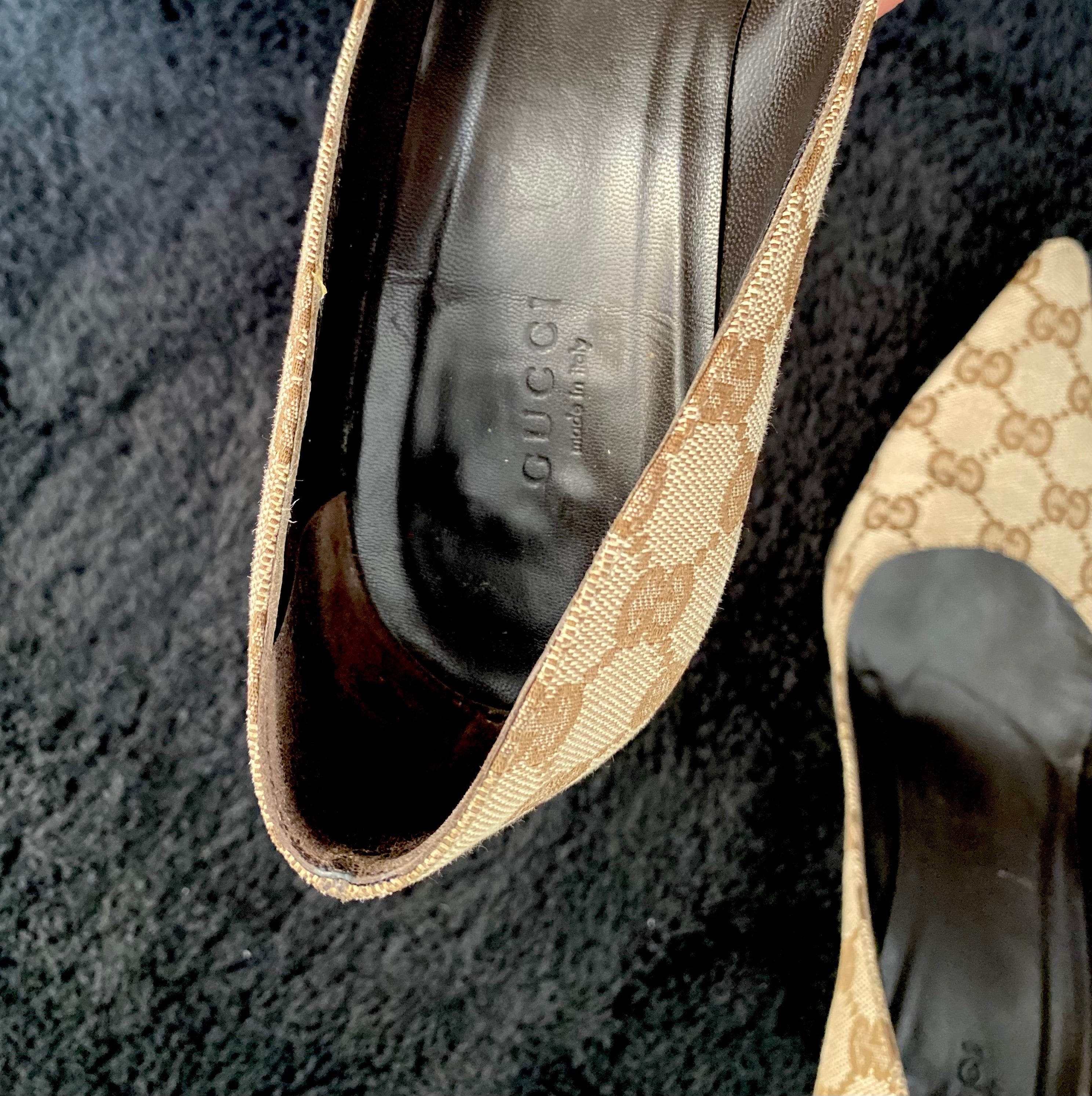 Gucci Monogram Bamboo Heels – EU 39 Era Tom Ford