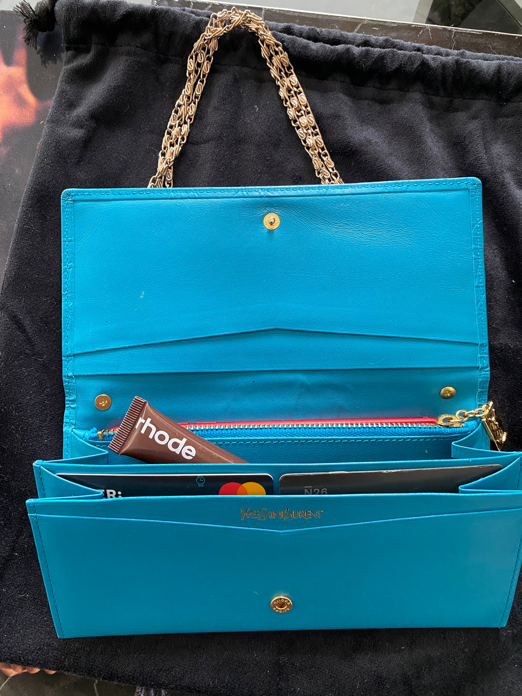 Yves Saint Laurent Wallet on chain