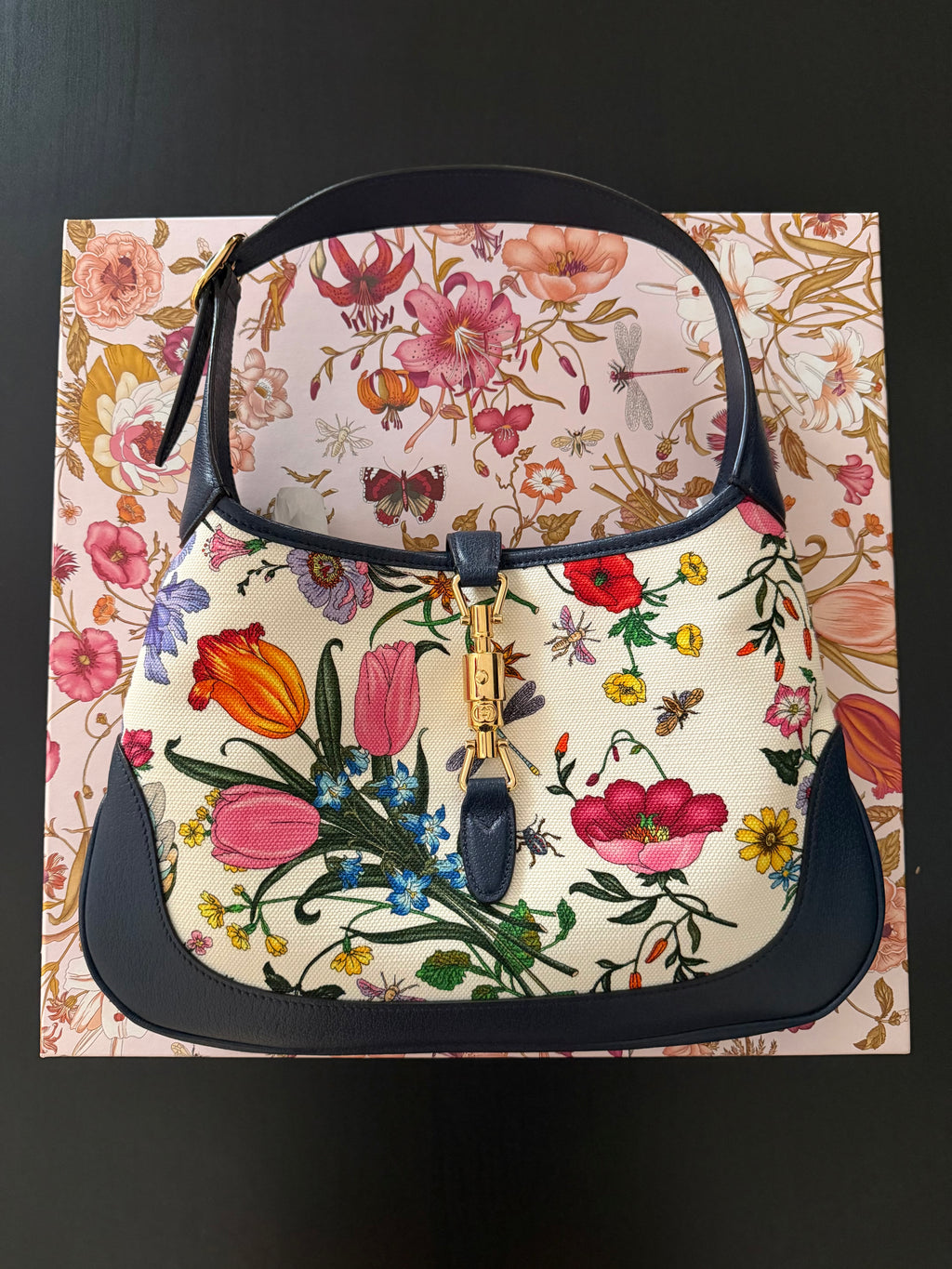 Gucci Jackie 1961 Flora – Nuova Full Set