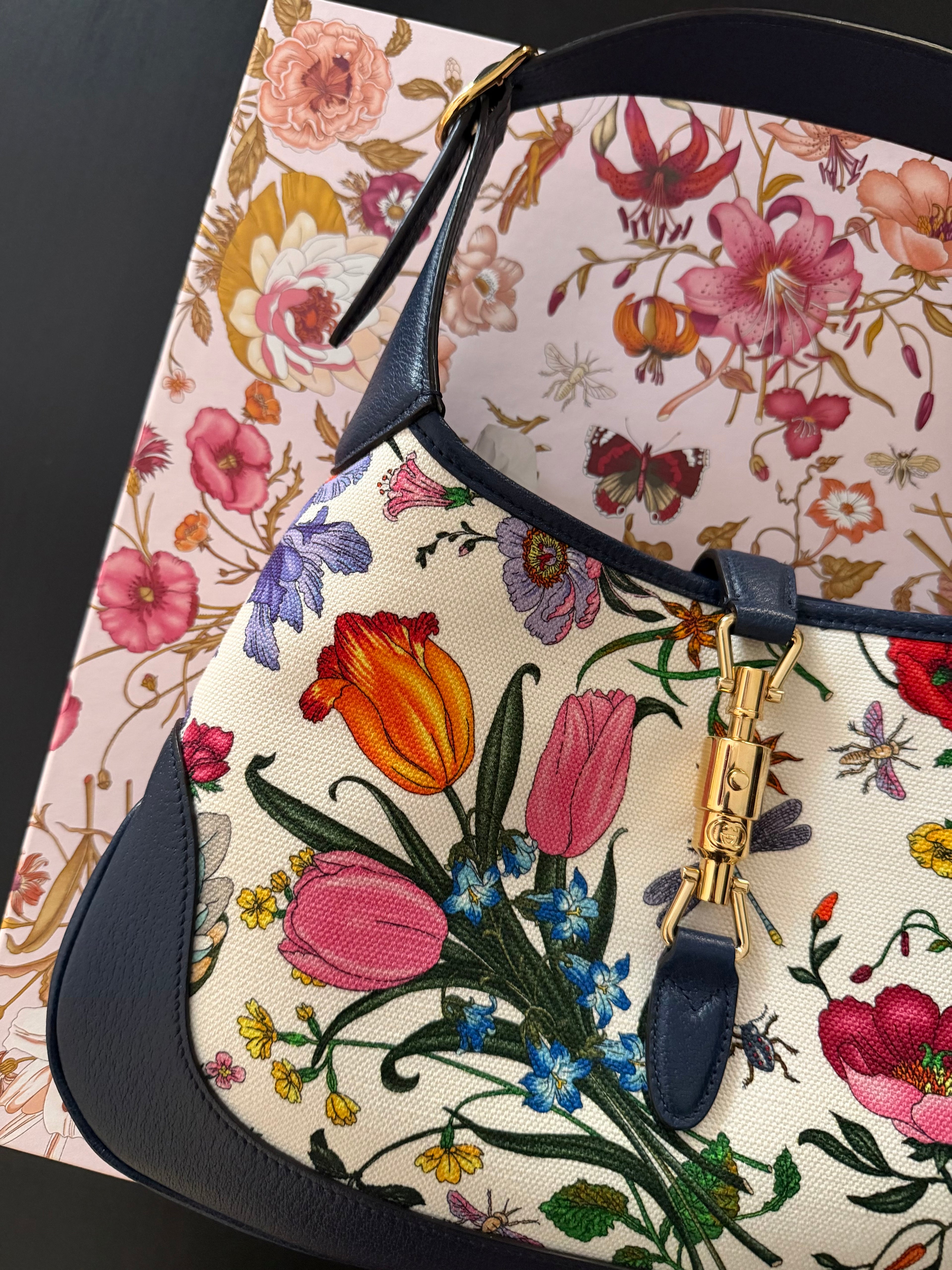 Gucci Jackie 1961 Flora – Nuova Full Set