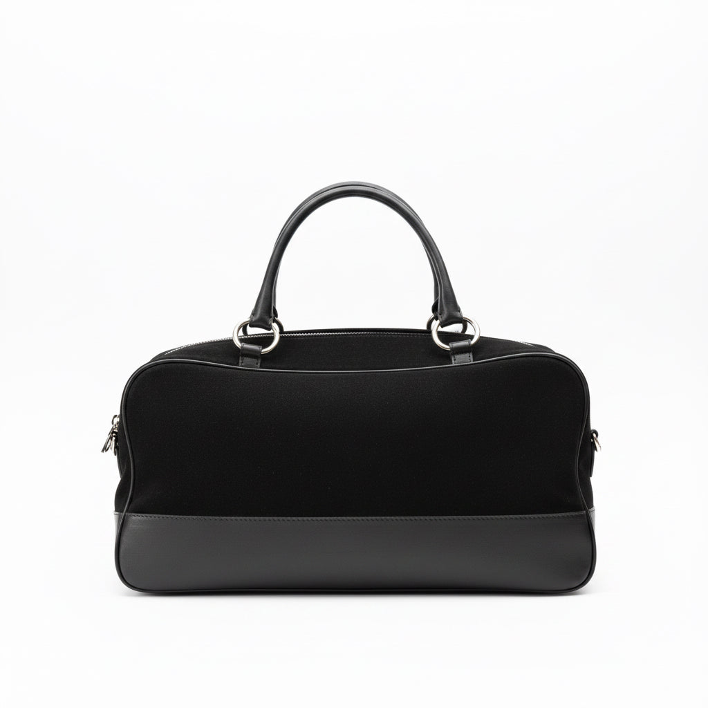 Nina Ricci vintage bowler in pelle