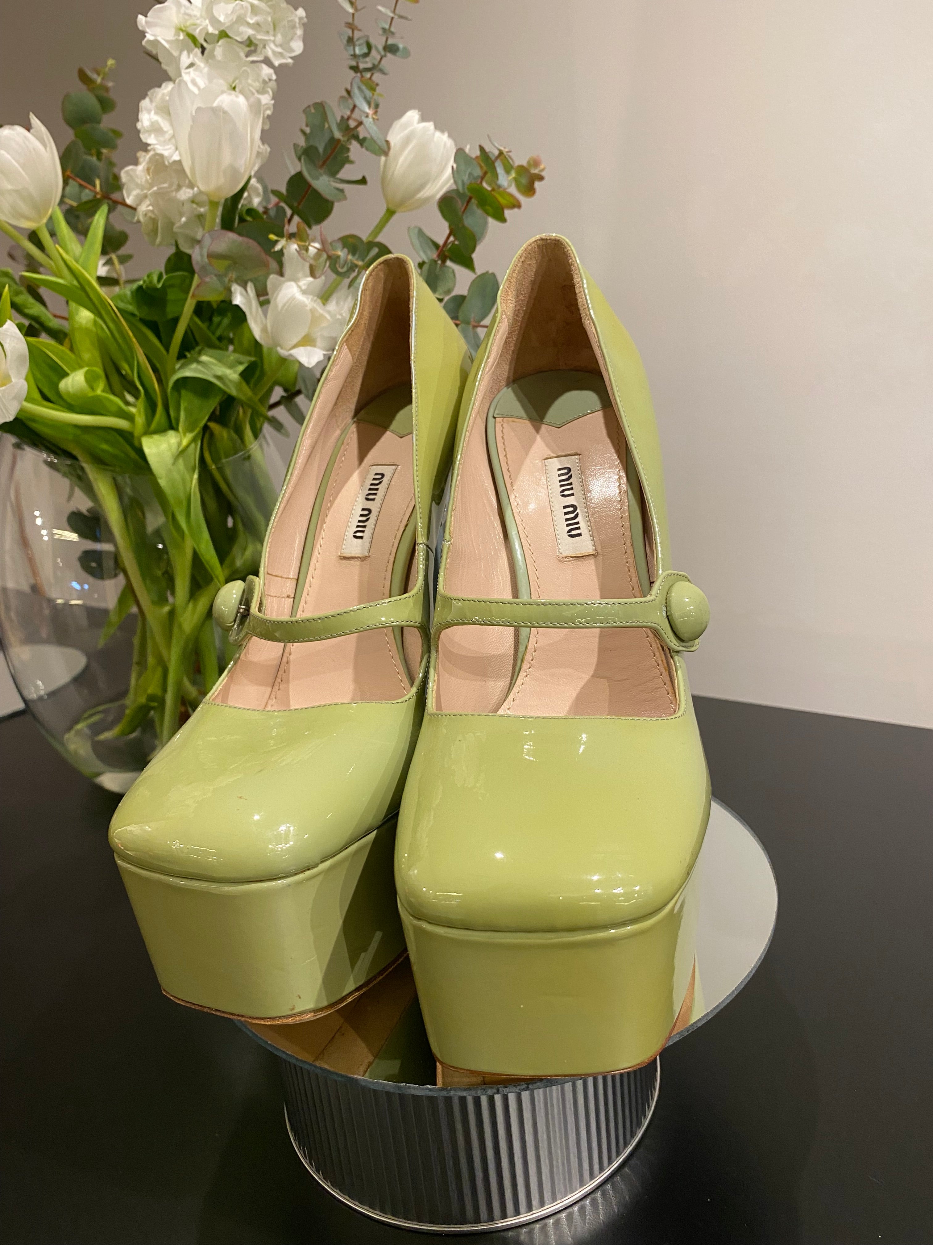 Miu Miu Platform Mary Jane – Runway SS14