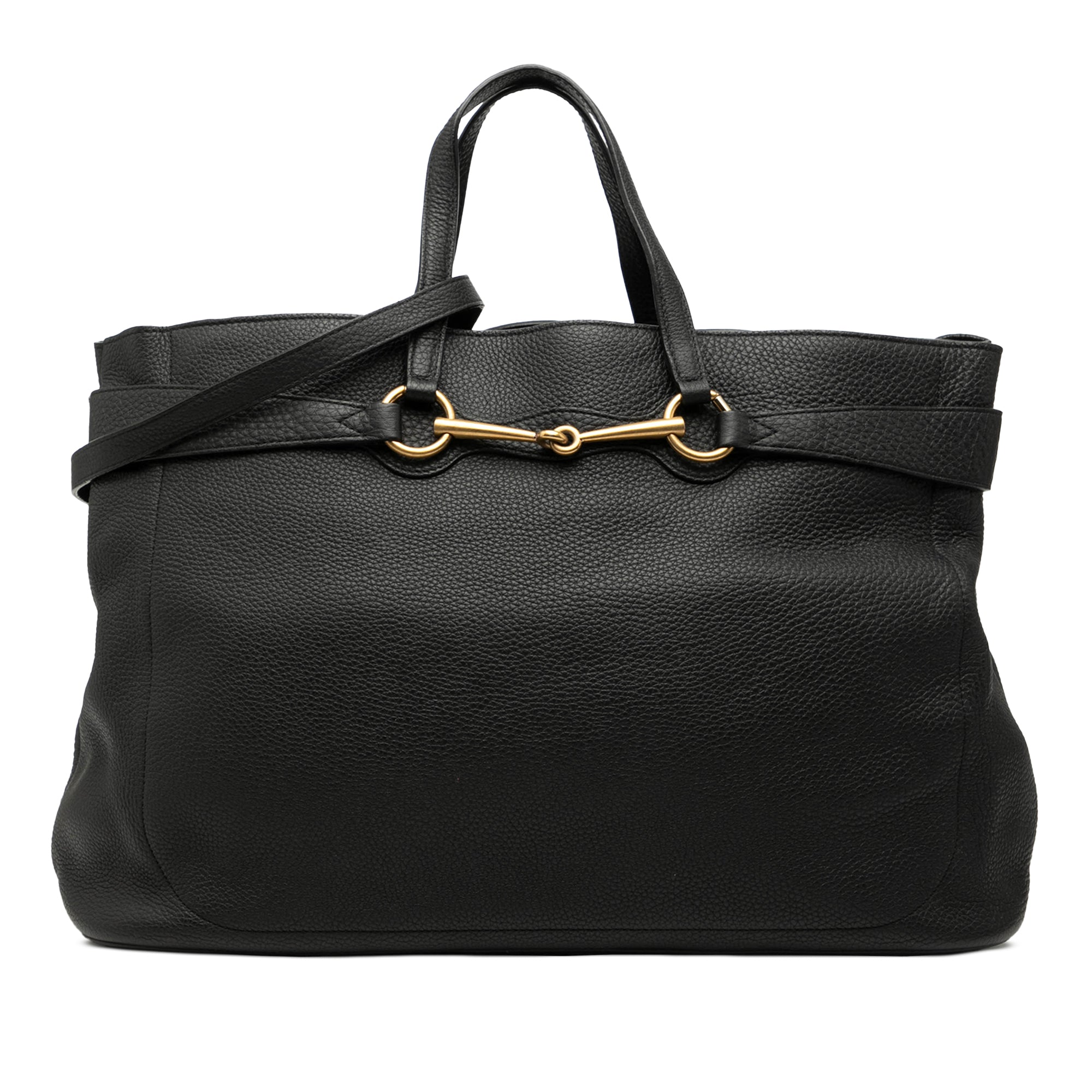 Gucci Tote Bag in Pelle con Horsebit