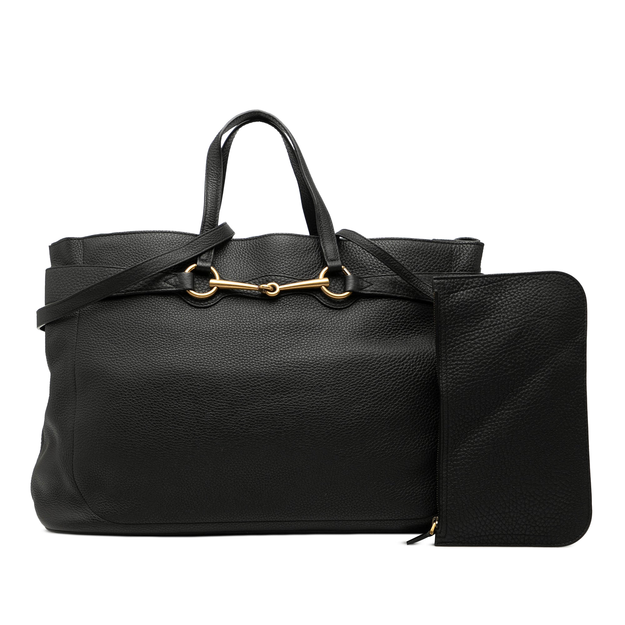 Gucci Tote Bag in Pelle con Horsebit