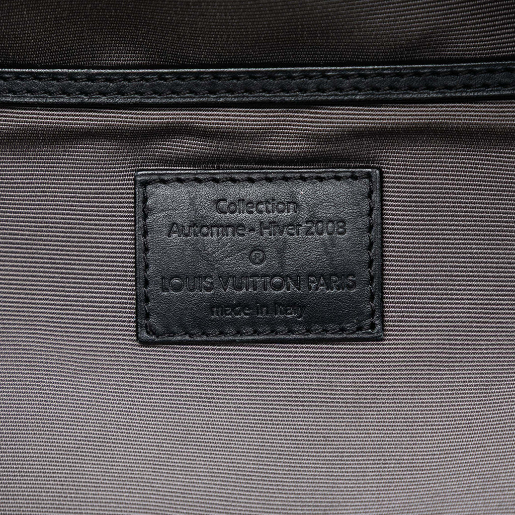 LOUIS VUITTON Limited Edition Black Monogram Paris Embossed Leather Speedy Cube 30 cm