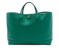 Gucci Tote Bag in pelle di vitello verde