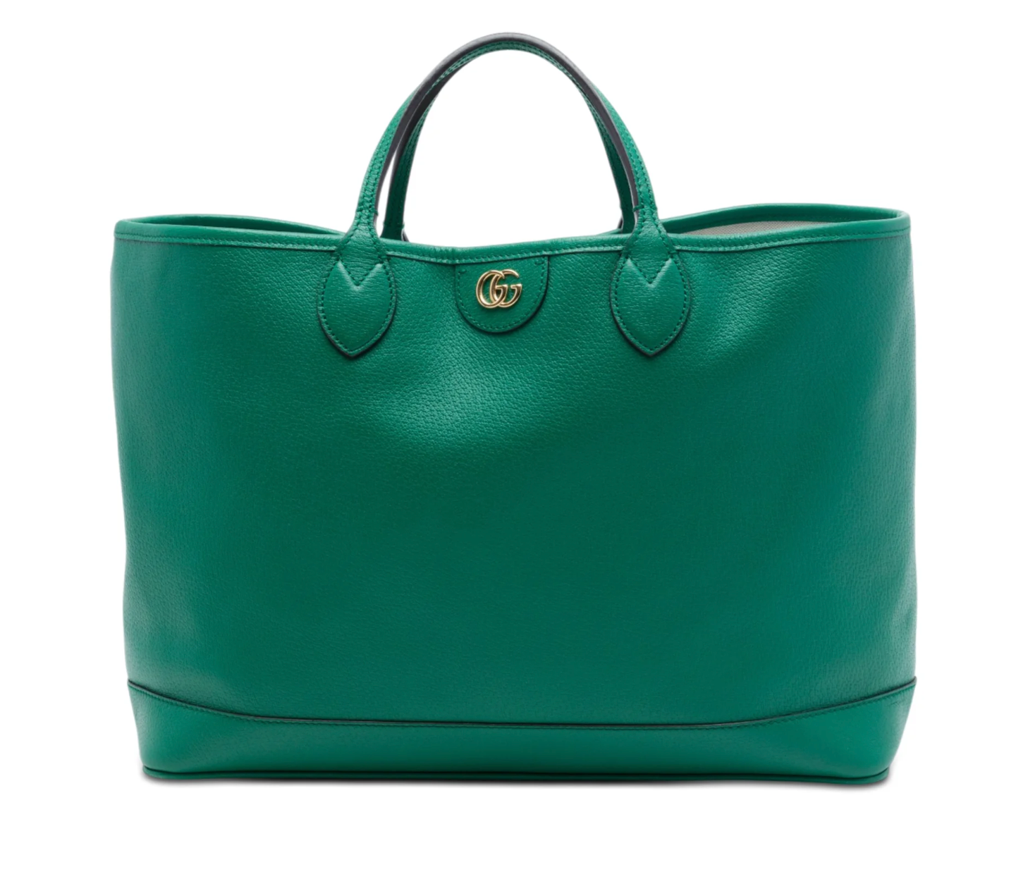Gucci Tote Bag in pelle di vitello verde
