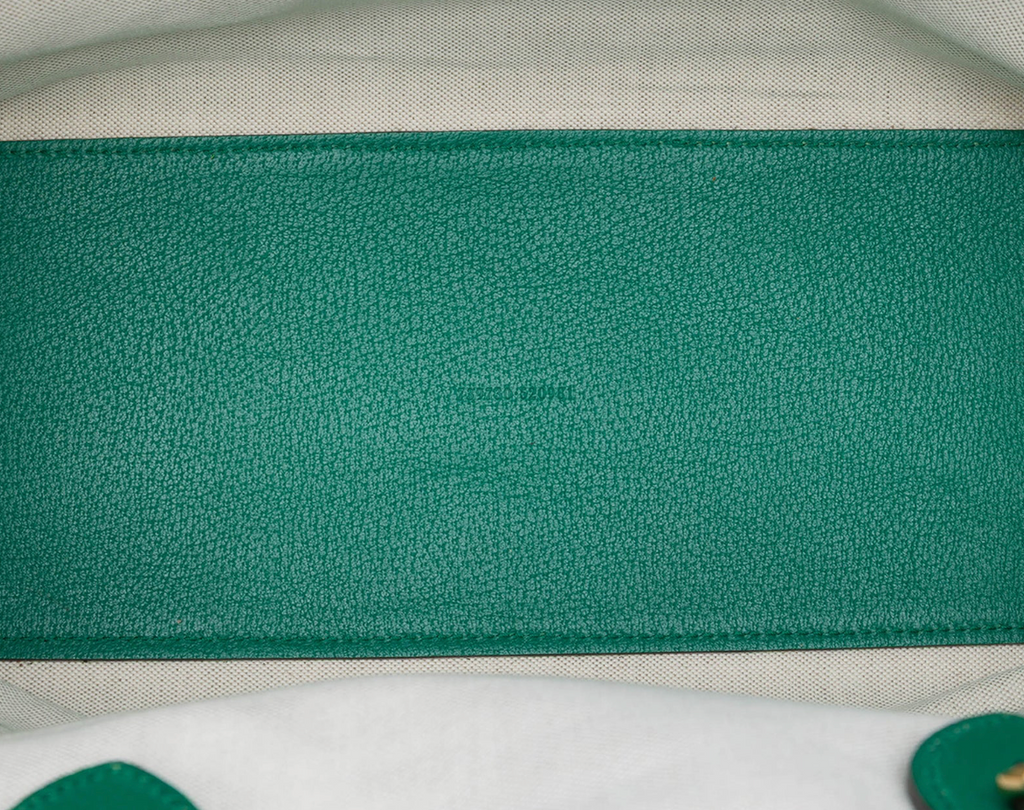 Gucci Tote Bag in pelle di vitello verde