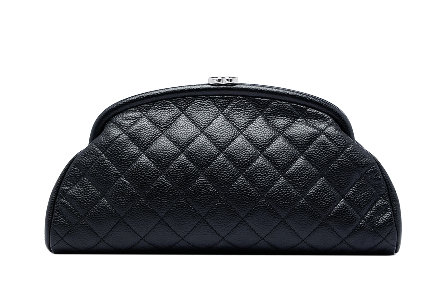 Chanel Clutch Matelassé in pelle di agnello nera – 2006/2008