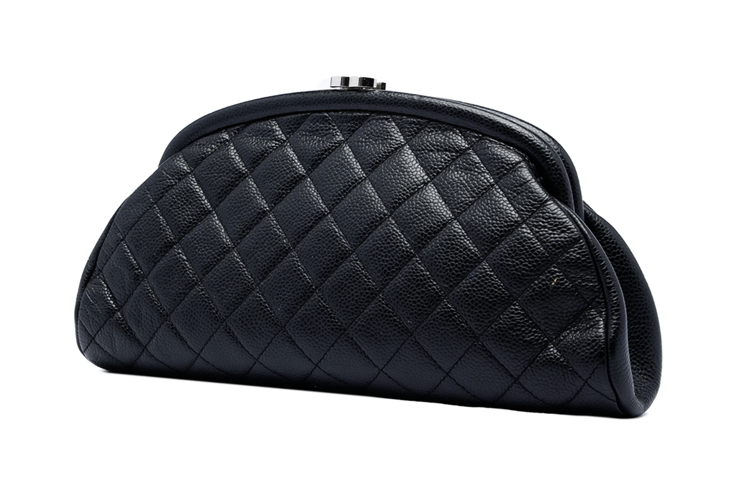 Chanel Clutch Matelassé in pelle di agnello nera – 2006/2008
