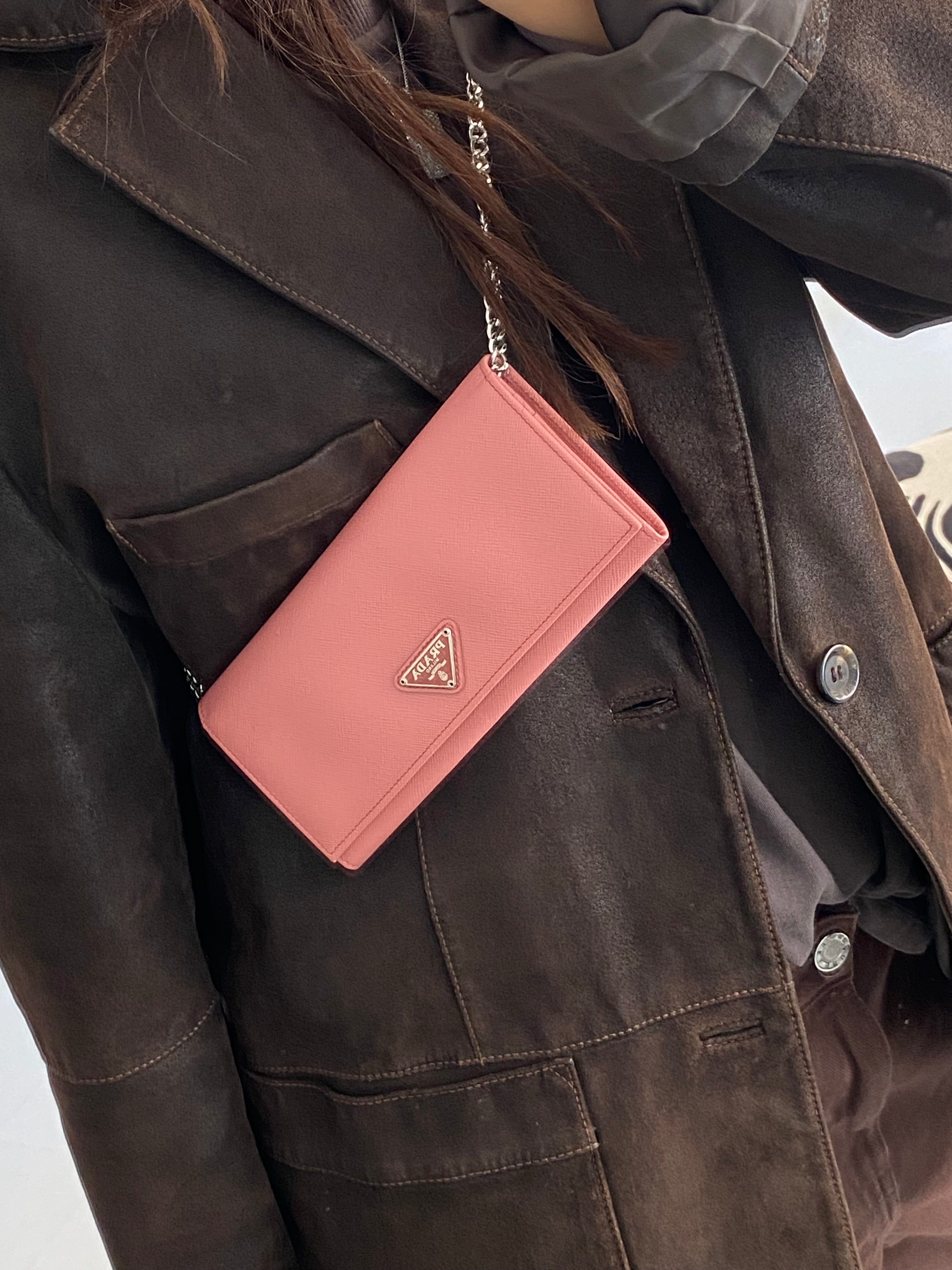 Prada Wallet in pelle Saffiano